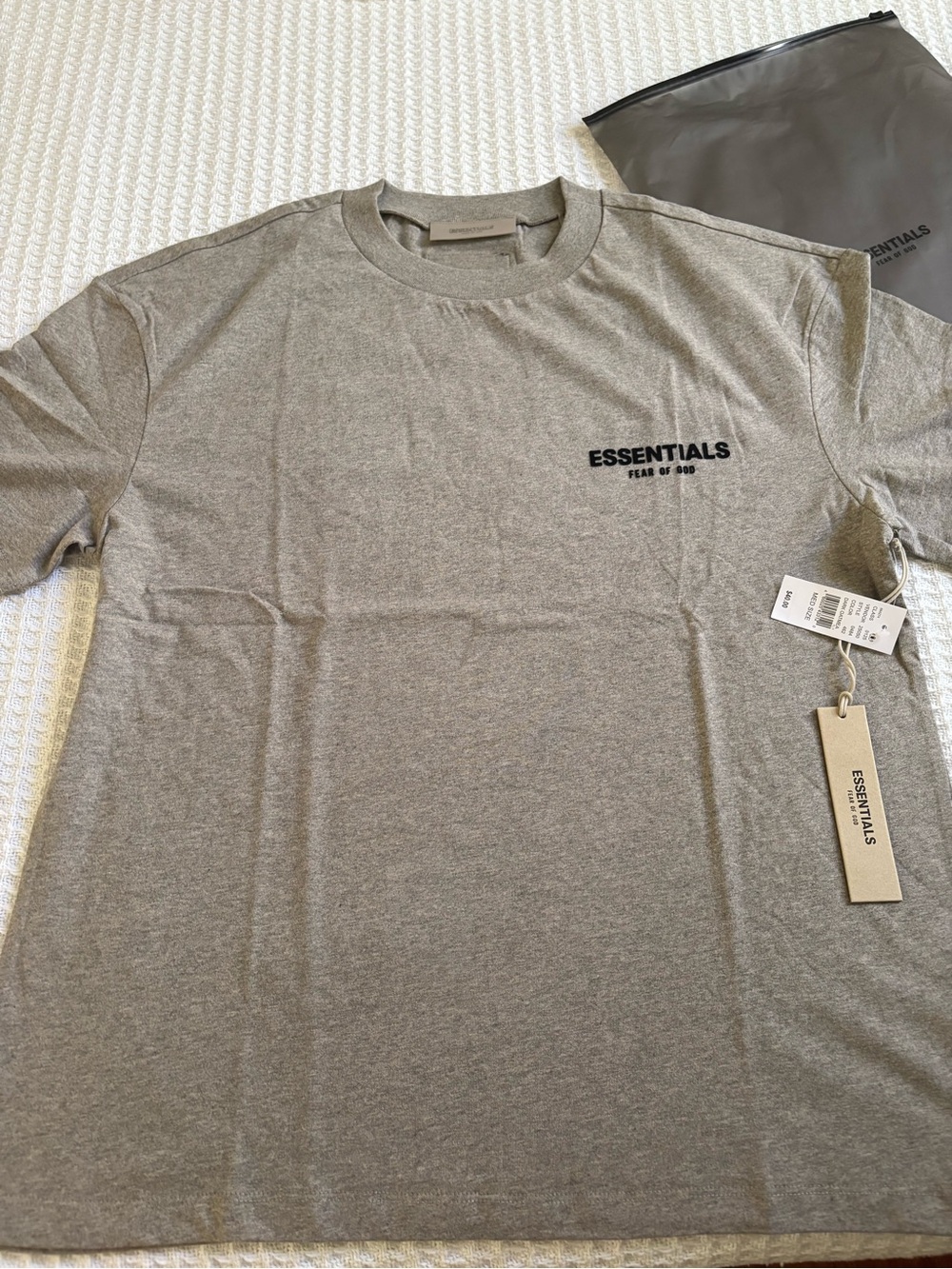 WEN Gray Essential Logo Short Sleeve Tee